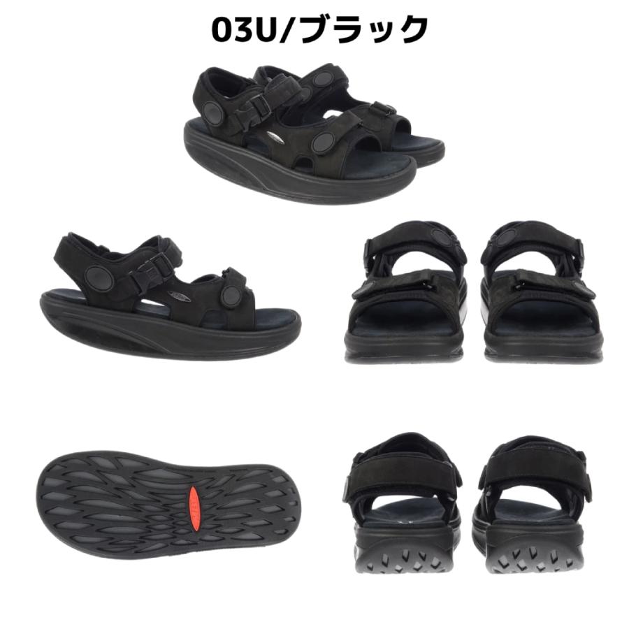 MBT エムビーティー KISUMU CLASSIC メンズ サンダル ブラック