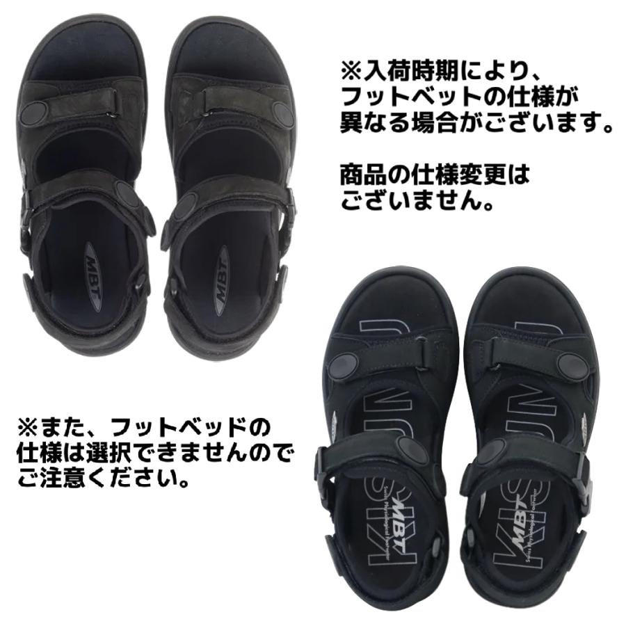 MBT エムビーティー KISUMU CLASSIC メンズ サンダル ブラック