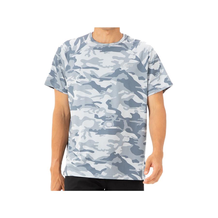 インフィット Infit メンズ 人気ブランド新作豊富 カモフラ柄tシャツ スポーツ トレーニング Tシャツ 半袖