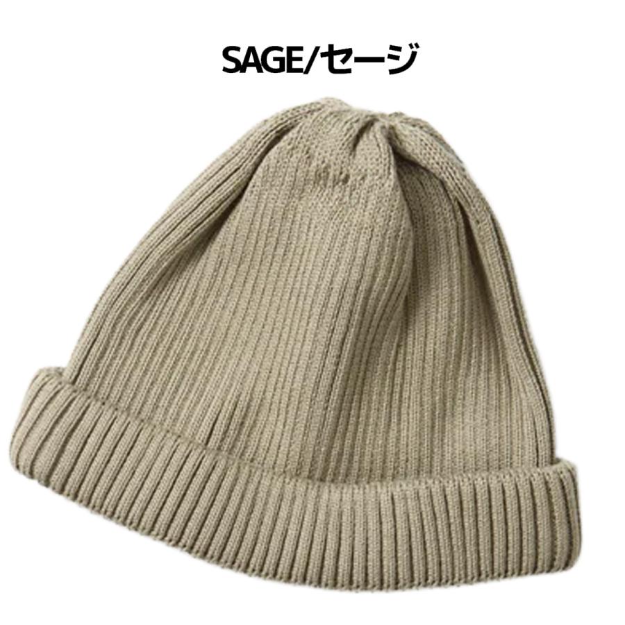 ROTOTO（ロトト） ROTOTO COTTON ROLL UP BEANIE メンズ レディース