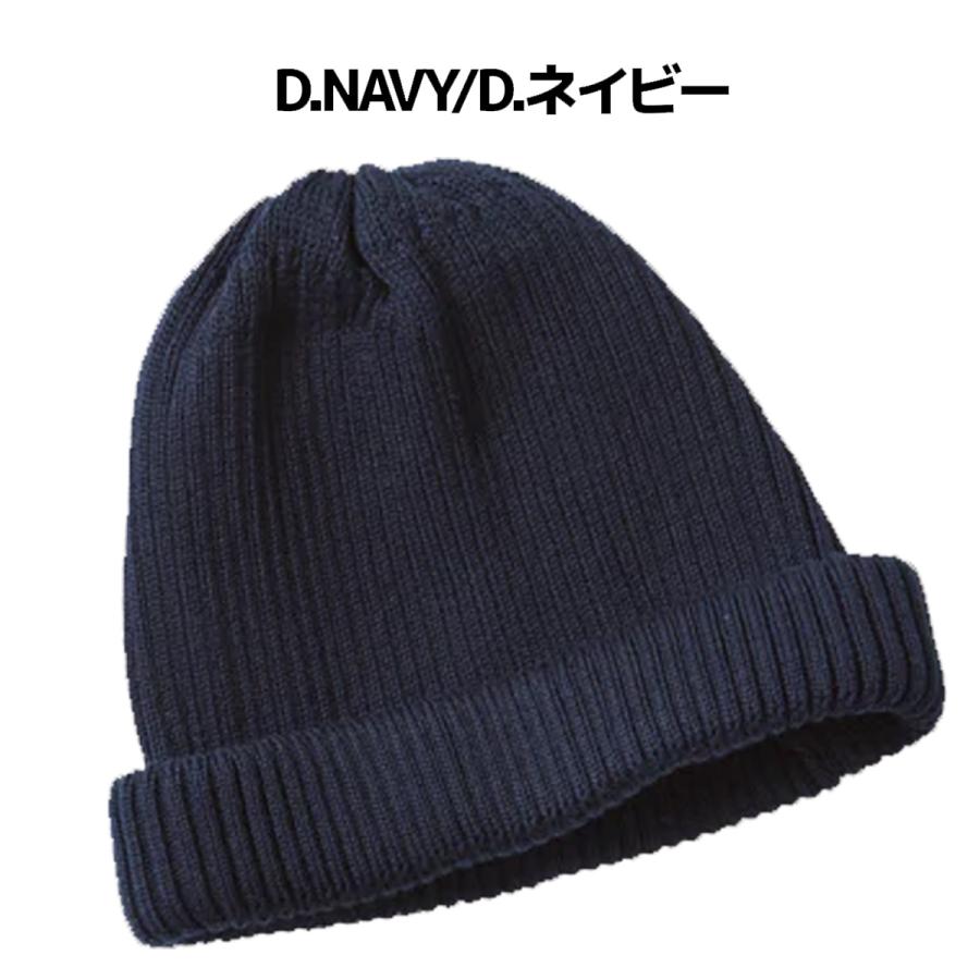 ROTOTO（ロトト） ROTOTO COTTON ROLL UP BEANIE メンズ レディース
