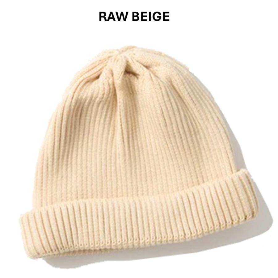 ROTOTO（ロトト） ROTOTO COTTON ROLL UP BEANIE メンズ レディース