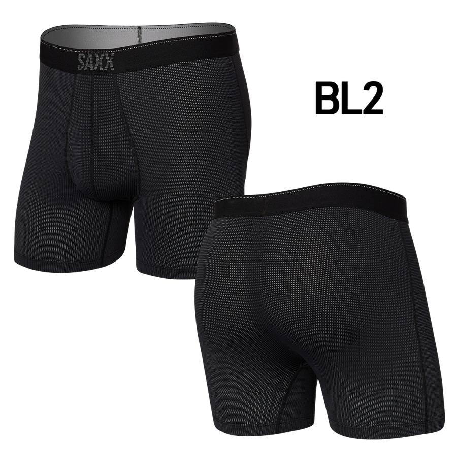 下着・アンダーウェア mqk SAXX（サックス） ボクサーパンツ 前開き QUEST QUICK DRY MESH BOXER