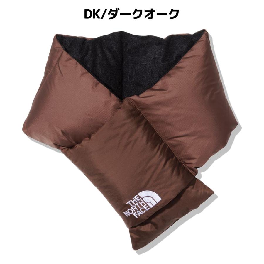 ノースフェイス THE NORTH FACE ヌプシマフラー Nuptse Muffler メンズ レディース ユニセックス 秋 冬 ダウン マフラー ブラック カーキ 防寒 保温｜mario｜11