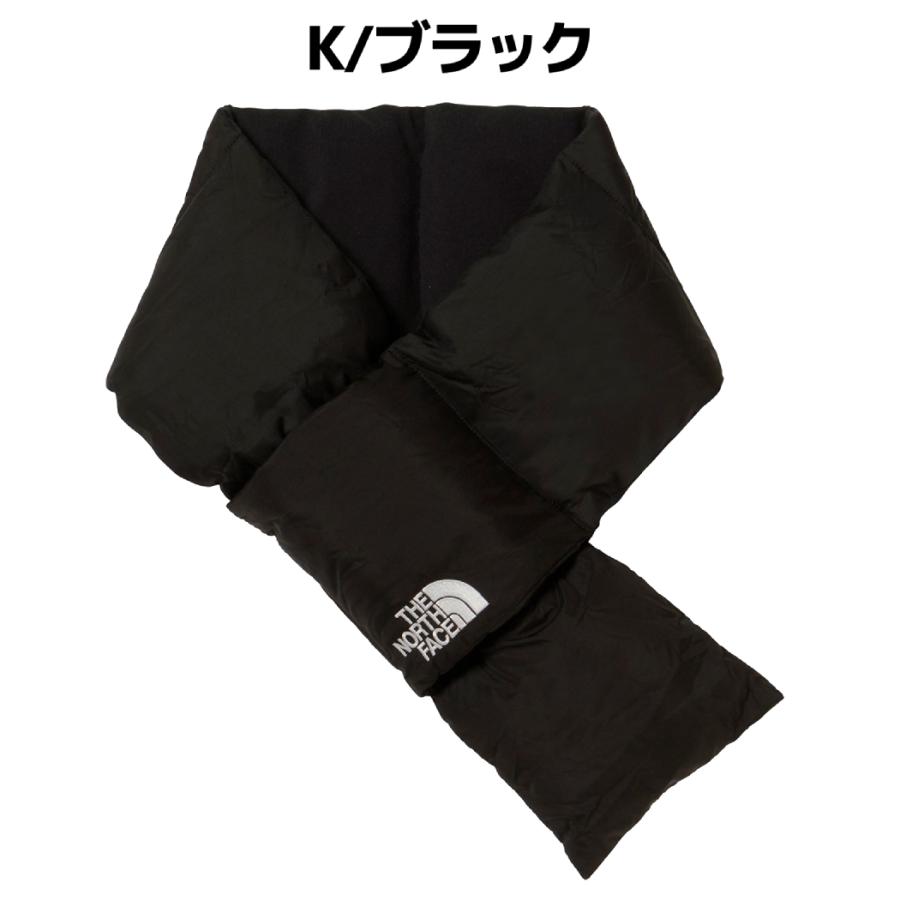 ノースフェイス THE NORTH FACE ヌプシマフラー Nuptse Muffler メンズ レディース ユニセックス 秋 冬 ダウン マフラー ブラック カーキ 防寒 保温｜mario｜02