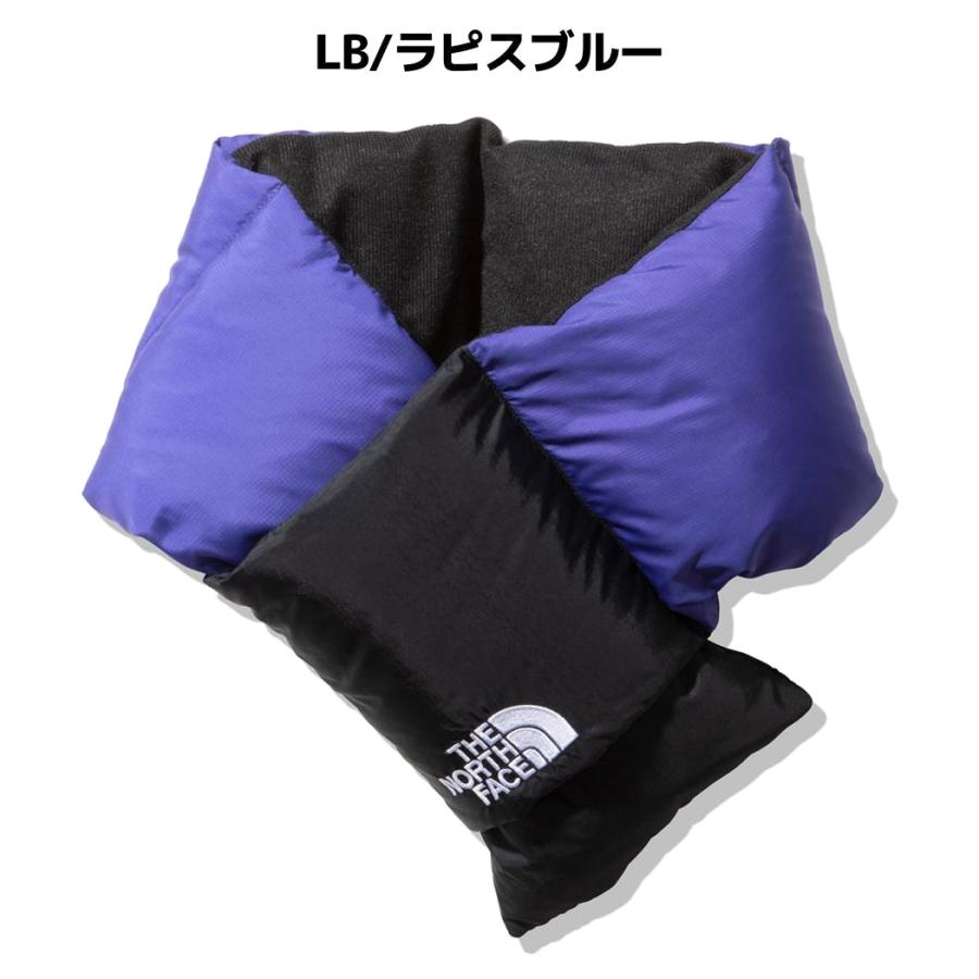 ノースフェイス THE NORTH FACE ヌプシマフラー Nuptse Muffler メンズ レディース ユニセックス 秋 冬 ダウン マフラー ブラック カーキ 防寒 保温｜mario｜09