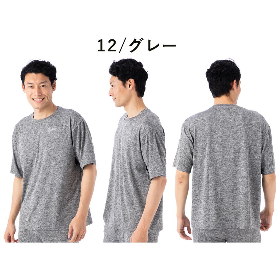 インフィット INFIT メンズ ワンポイントビッグシルエットTシャツ スポーツ トレーニング 半袖 Tシャツ｜mario｜02