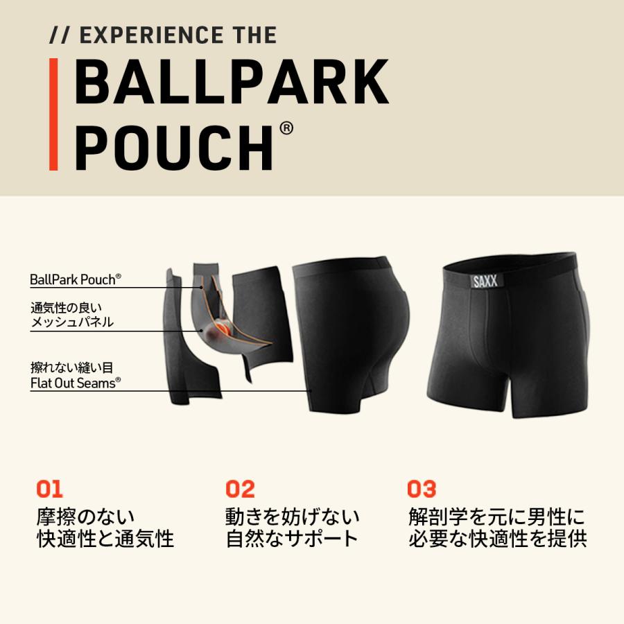 SAXX（サックス） ボクサーパンツ 2枚組 セット VIBE BOXER BRIEF