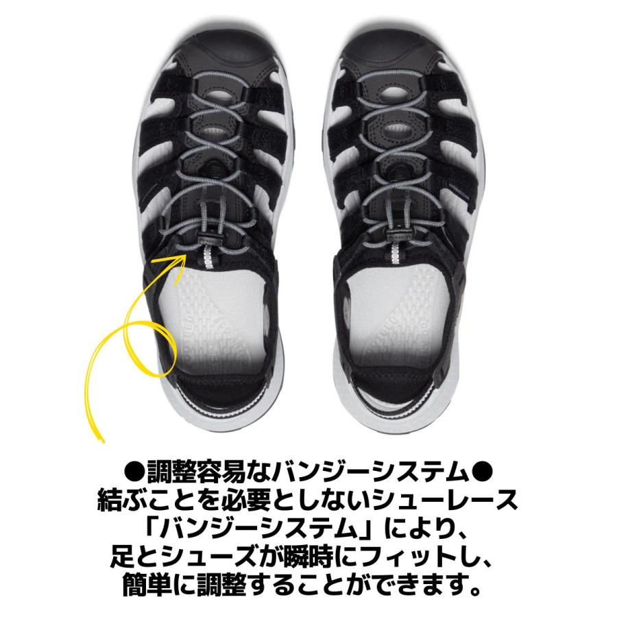 キーン KEEN ASTORIA WEST SANDAL アストリア ウエスト サンダル レディース サンダル スニーカー シューズ スリッポン アウトドア カジュアル フェス 水陸両用の画像