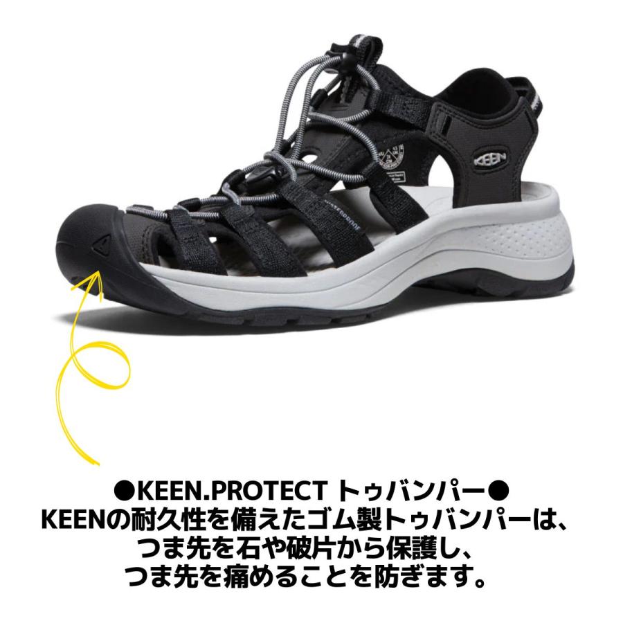 キーン KEEN ASTORIA WEST SANDAL アストリア ウエスト サンダル レディース サンダル スニーカー シューズ スリッポン アウトドア カジュアル フェス 水陸両用の画像