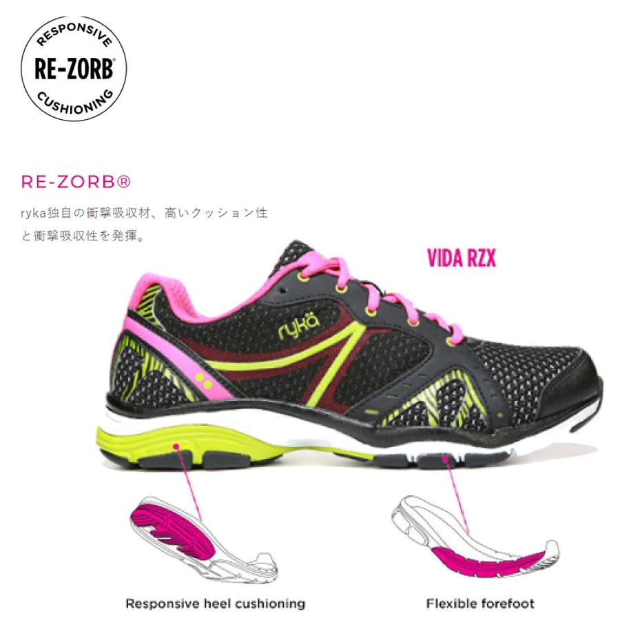 【 超美品】rykaテナシティー E1270M7700 ryka（ライカ） ryka TENACITY テナシティー レディース シューズ 室内