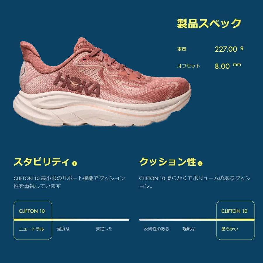 【ほぼ新】 Hoka ホカオネオネ クリフトン10 CLIFTON10 26cm HOKA®公式サイト【クリフトン 10|CLIFTON 10 1162031 | レディース