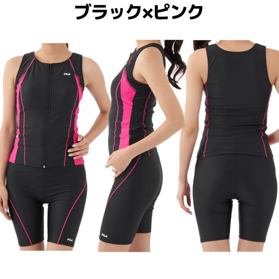 【値下げ】FILA 3点セットアップ　美品 FILA（フィラ） フィットネス水着 選べる3点セット ゴーグル スイム