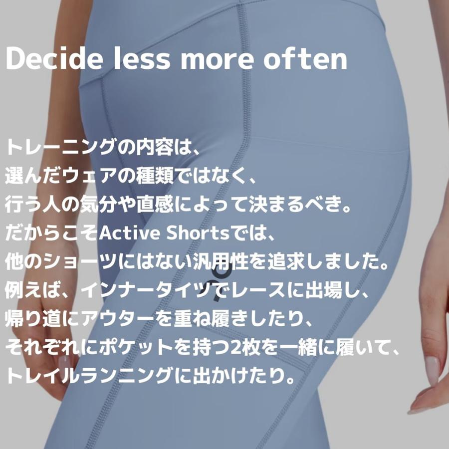 On（オン） On Active Shorts アクティブショーツ レディース パンツ