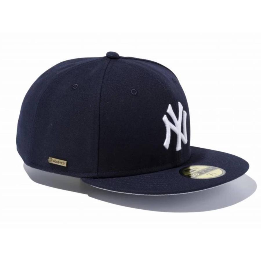 ニューエラ NEW ERA 59FIFTY GORE-TEX New York Yankees MLB ニューヨーク・ヤンキース ユニセックス ネイビー 紺 カジュアル 帽子 キャップ 11434033｜mario｜02