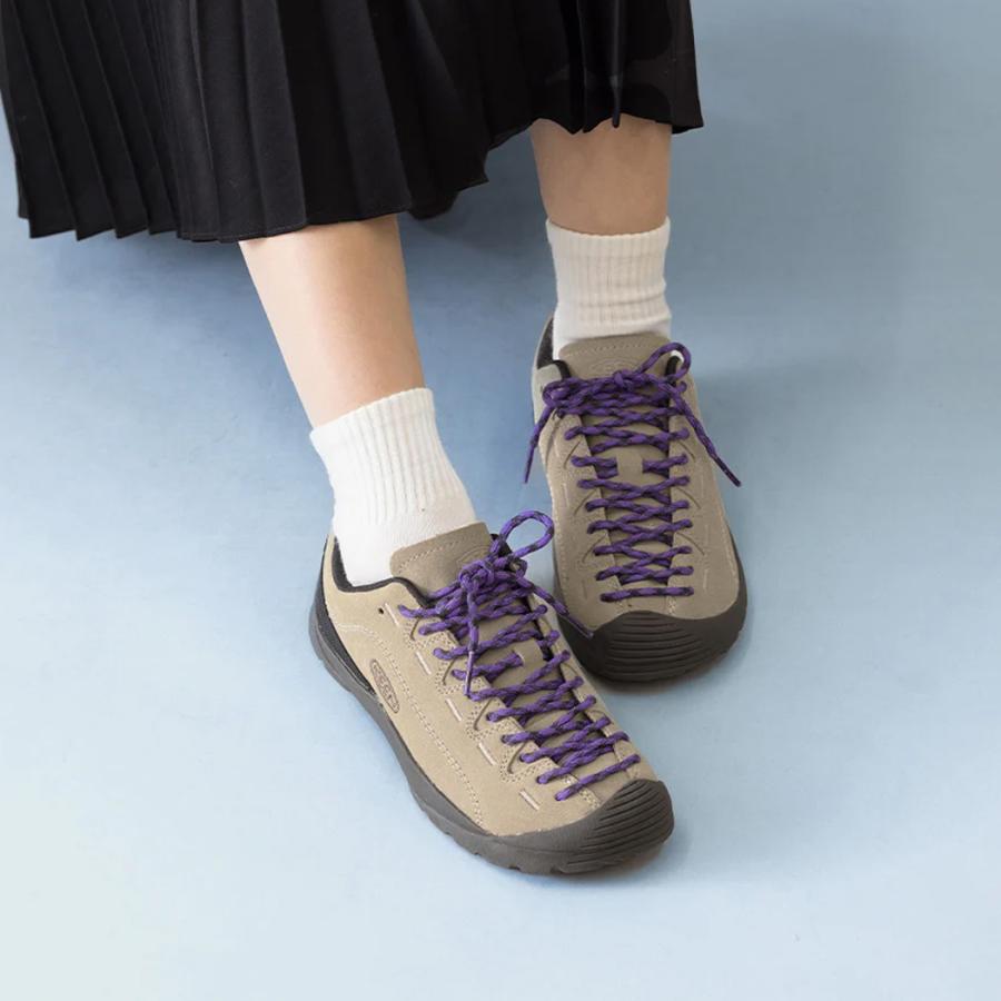 美品✨KEEN JASPER キーン ジャスパー スエードスニーカー アイボリー KEEN キーン レディース スニーカー JASPER ジャスパー スペア
