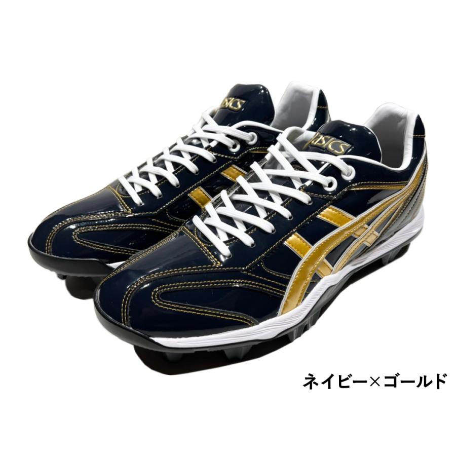 アシックス asics GOLDSTAGE ゴールドステージ マリオオリジナル ポイントスパイク 野球 スパイク 草野球 大学野球 マリオリ B1A001｜mario｜02