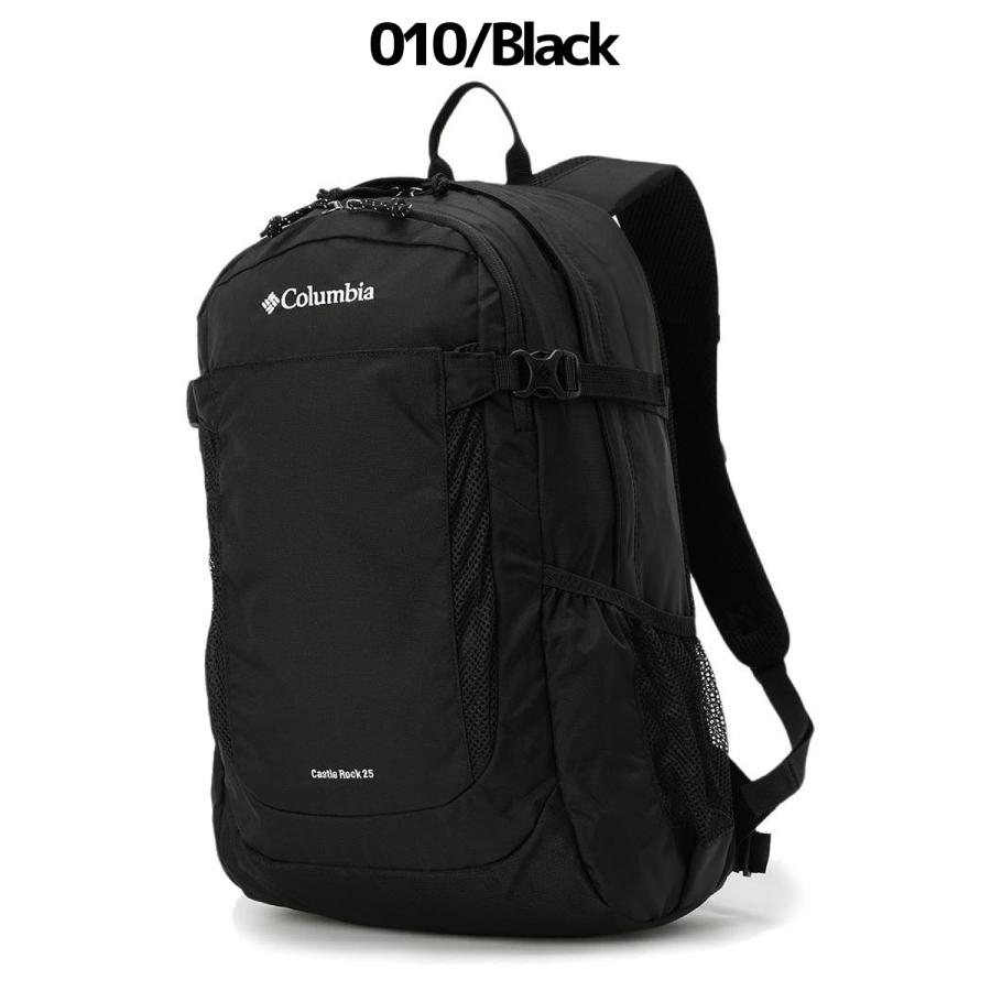 Columbia (コロンビア) Castle Rock 25L Backpack II (キャッスルロック 25L バックパック II) ユニセックス メンズ レディース リュックサック デイパック A4 ノートPC 対応 普段使い カジュアル アウトドア 通勤 通学 旅行 黒 BLACK (ブラック) PU8662010 PU8662-010 Columbia（コロンビア） キャッスルロック25LバックパックII Castle