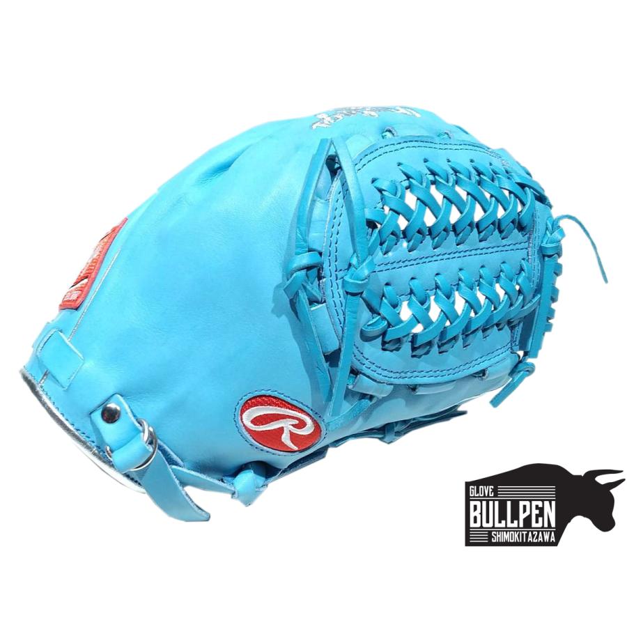 Rawlings 水色グローブ 投手用　軟式　マーカスストローマンモデル Rawlings 水色グローブ 投手用 軟式 マーカスストローマンモデル