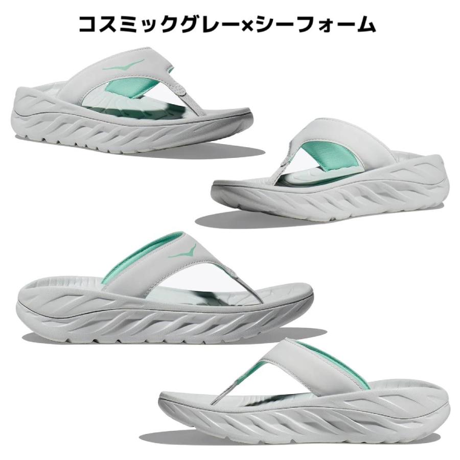 ホカ HOKA ORA RECOVERY FLIP オラ リカバリー フリップ レディース 春 夏 スポーツ オフィス リカバリー サンダル カジュアル トング 1117910 BDGGR CMCGの画像