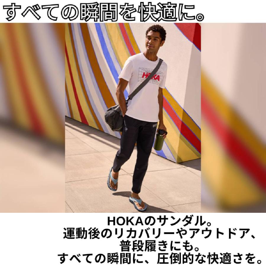 ホカ HOKA ORA RECOVERY FLIP オラ リカバリー フリップ レディース 春 夏 スポーツ オフィス リカバリー サンダル カジュアル トング 1117910 BDGGR CMCGの画像