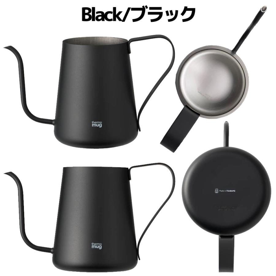 サーモマグ thermo mug TSUBAME ドリップ ポット 0.6L 600ml 日本製 コーヒー キッチン アウトドア キャンプ 珈琲 カフェ ステンレス おしゃれ ギフト T-DP21の画像