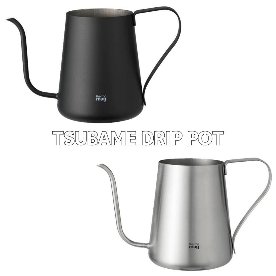 サーモマグ thermo mug TSUBAME ドリップ ポット 0.6L 600ml 日本製 コーヒー キッチン アウトドア キャンプ 珈琲 カフェ ステンレス おしゃれ ギフト T-DP21の画像
