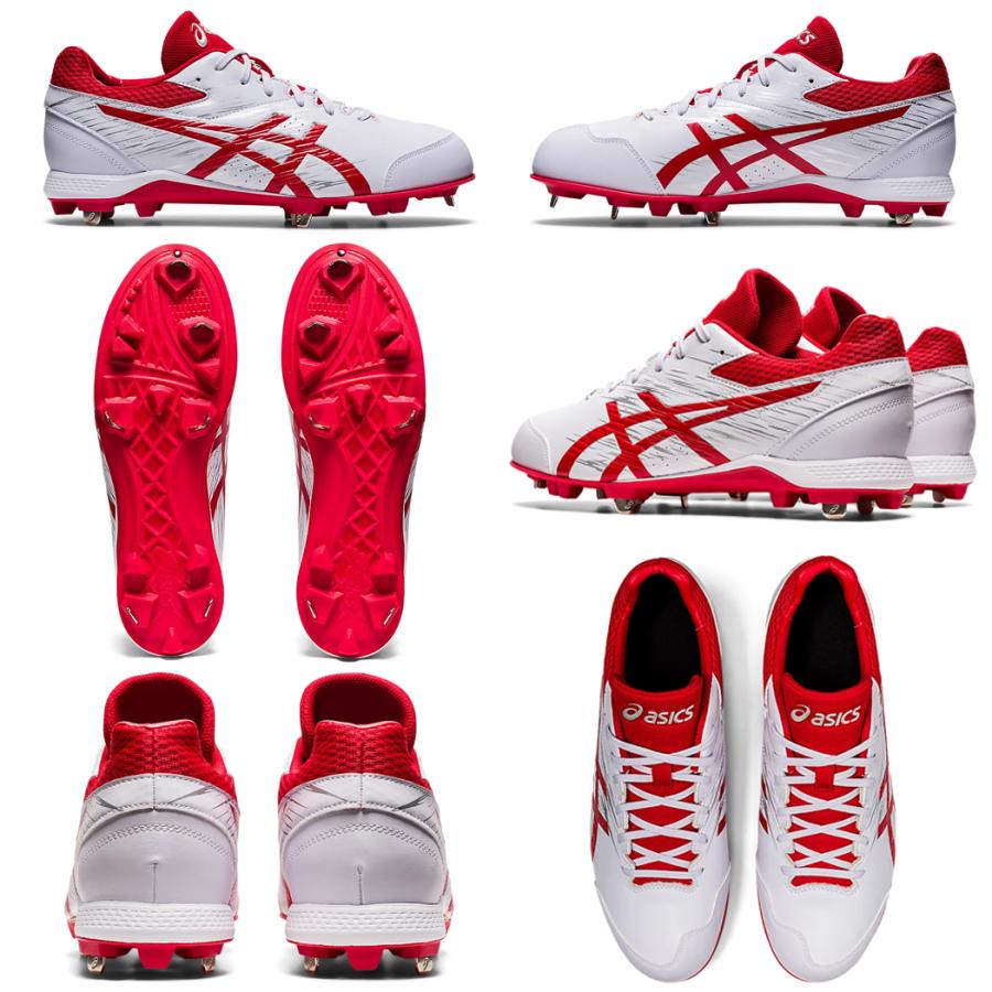 asics ホワイト スパイクシューズ ASICS ホワイト スパイクシューズ