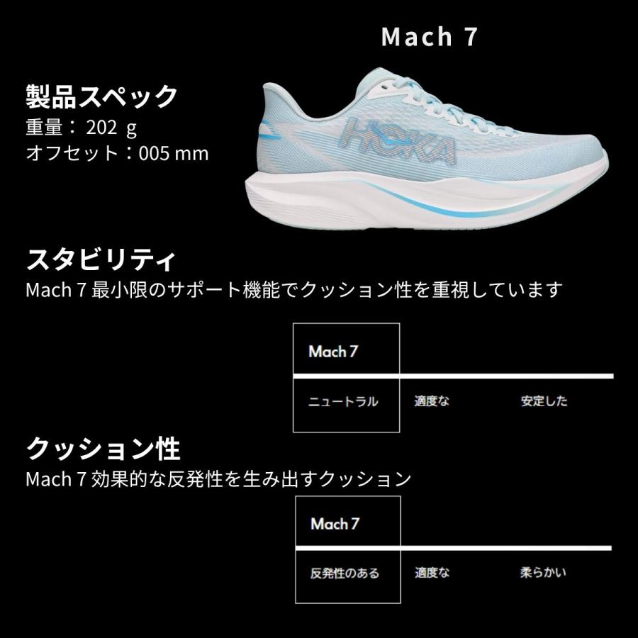 HOKA ONEONE（ホカ オネオネ） ホカ HOKA MACH 7 マッハ 7 レディース
