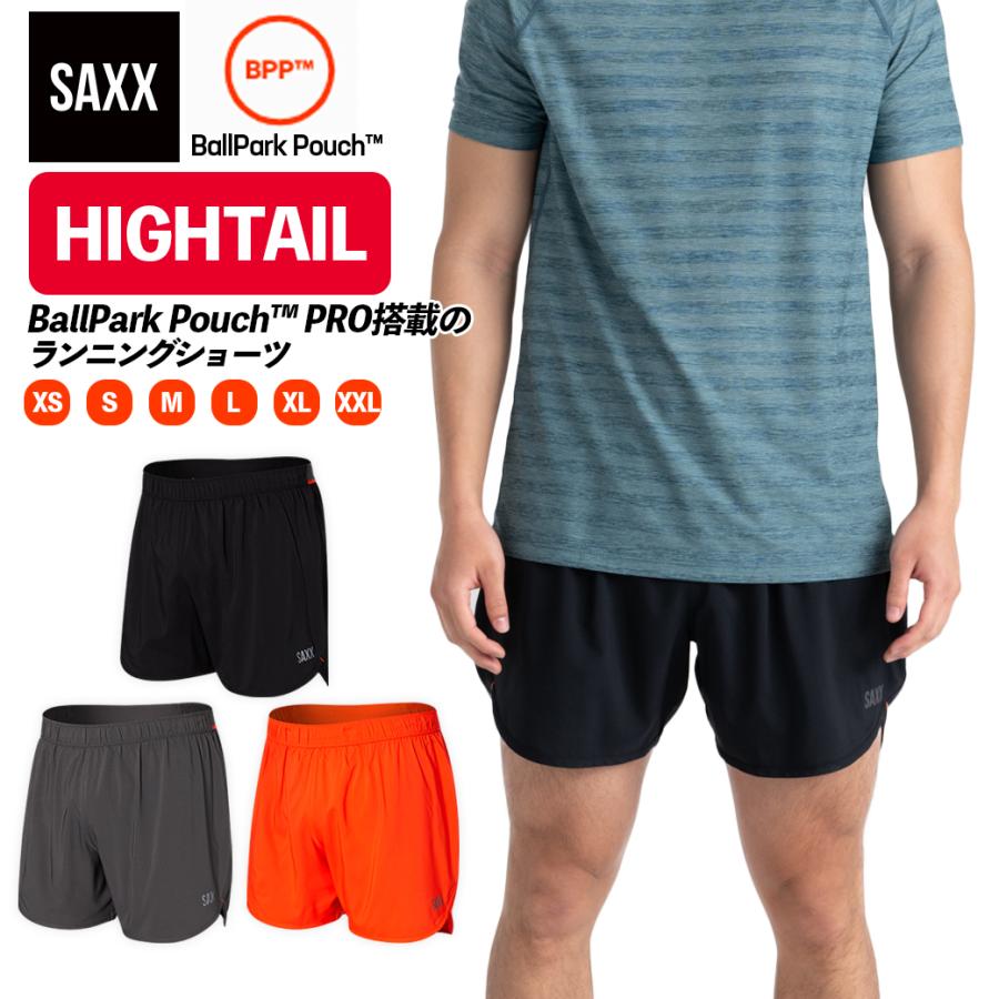 SAXX（サックス） ハーフパンツ HIGHTAIL 2N1 RUN SHORT 5inch メンズ