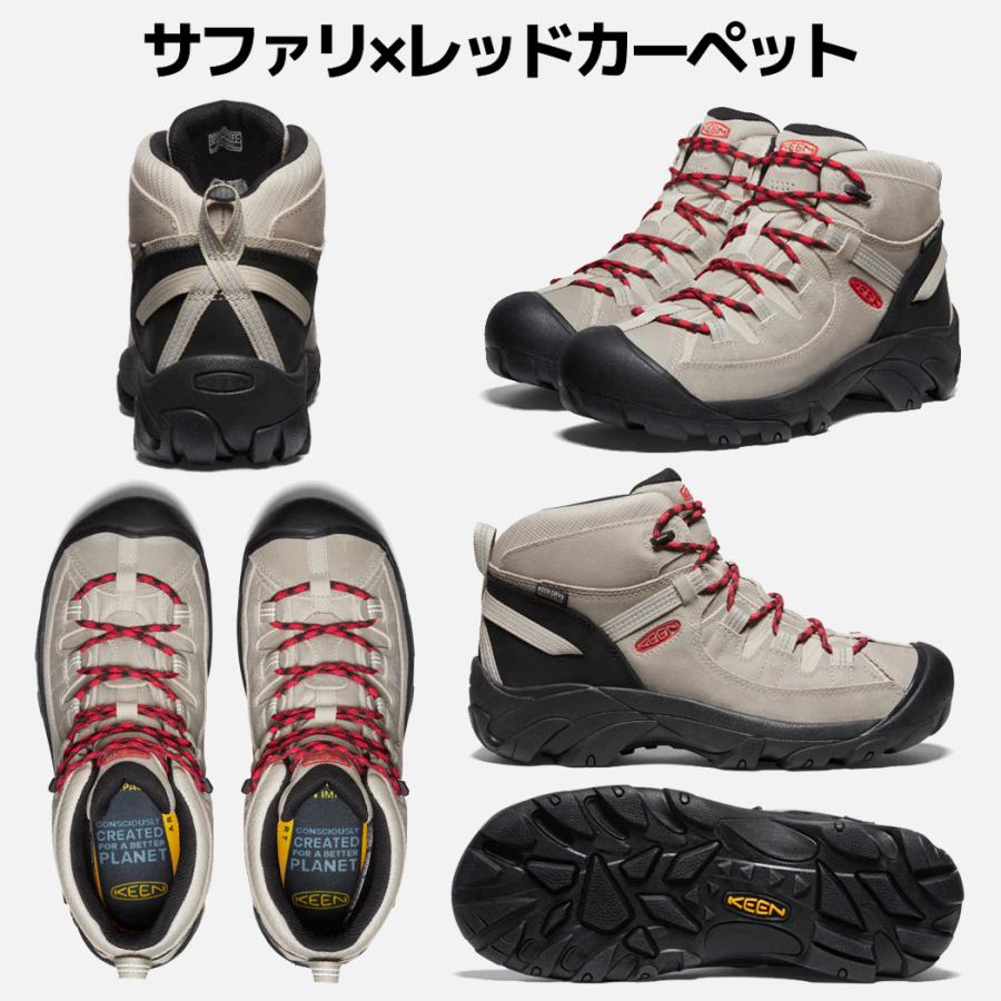 未使用 KEEN ターギーII WP ハイキングシューズ スニーカー 25 ① KEEN キーン TARGHEE 2 MID WP ターギー ツー ミッド メンズ