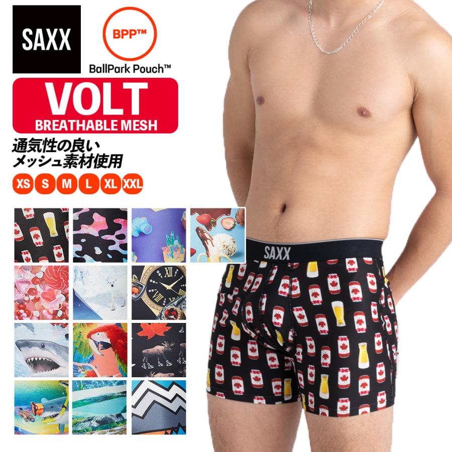 SAXX（サックス） ボクサーパンツ VOLT BOXER BRIEF ボルト メンズ