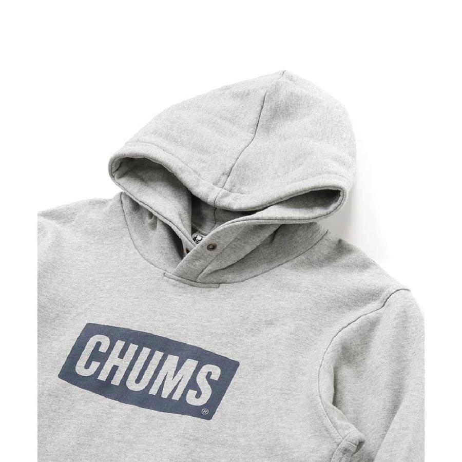 チャムス CHUMS CHUMS Logo Pullover Parka チャムスロゴプルオーバーパーカー メンズ 秋 冬 裏起毛 スウェット トップス フーディー コットン CH00-1418｜mario｜06