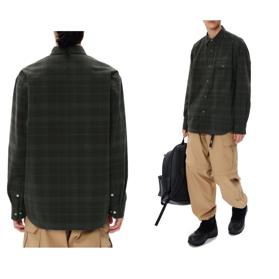 ノースフェイス THE NORTH FACE ロングスリーブストレッチフランネルシャツ L/S Stretch Flannel Shirt ユニセックス 春 秋 冬 チェック｜mario｜09