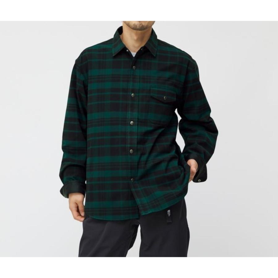 ノースフェイス THE NORTH FACE ロングスリーブストレッチフランネルシャツ L/S Stretch Flannel Shirt ユニセックス 春 秋 冬 チェック｜mario｜10