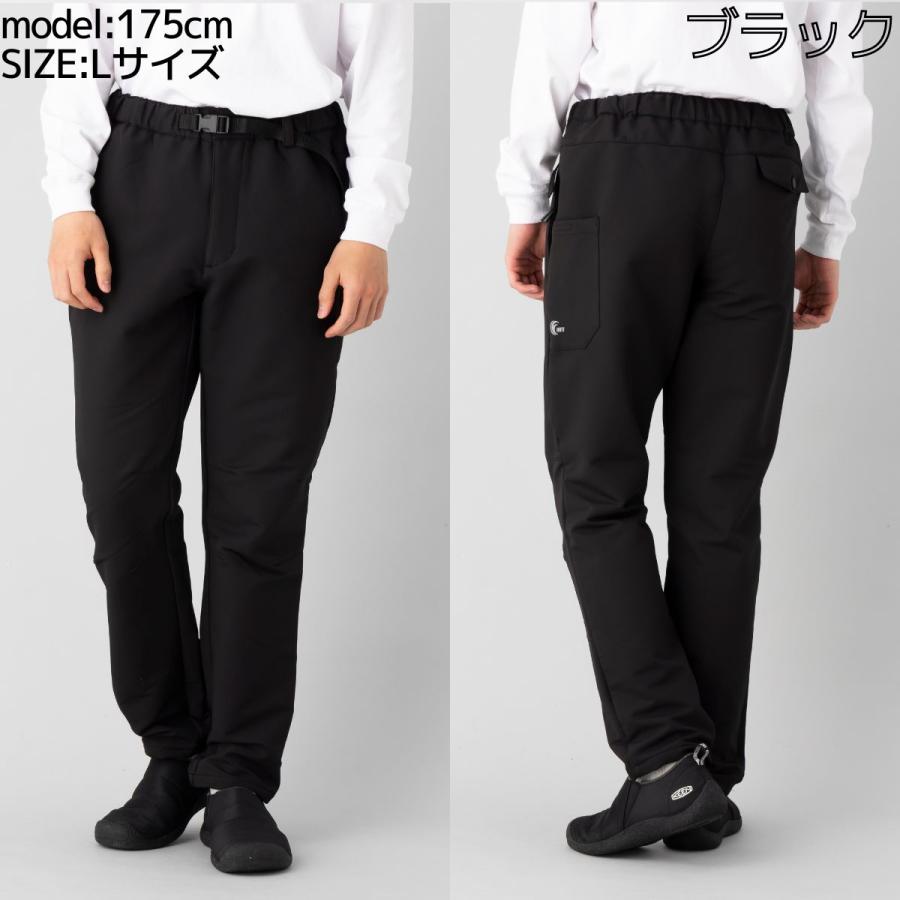 INFIT（インフィット） 裏起毛ロングパンツ メンズ 秋 冬 裏起毛 撥水