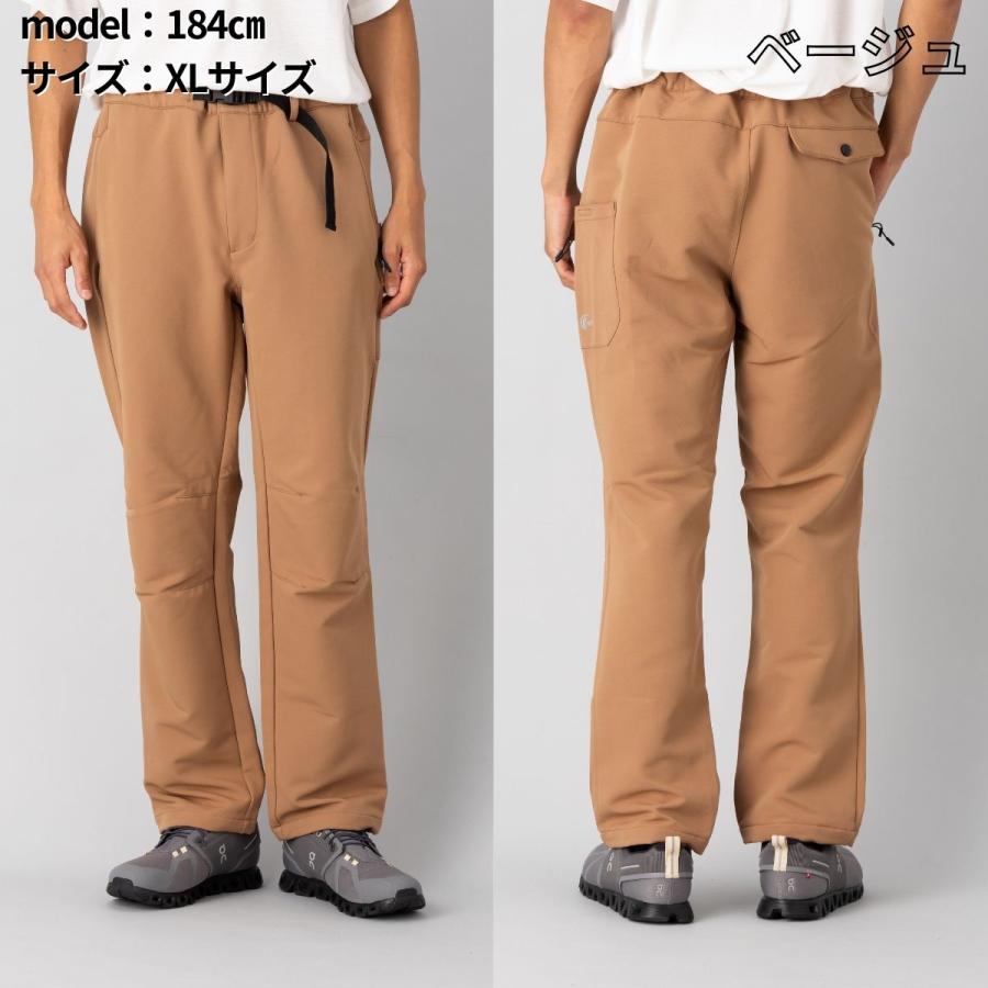 INFIT（インフィット） 裏起毛ロングパンツ メンズ 秋 冬 裏起毛 撥水