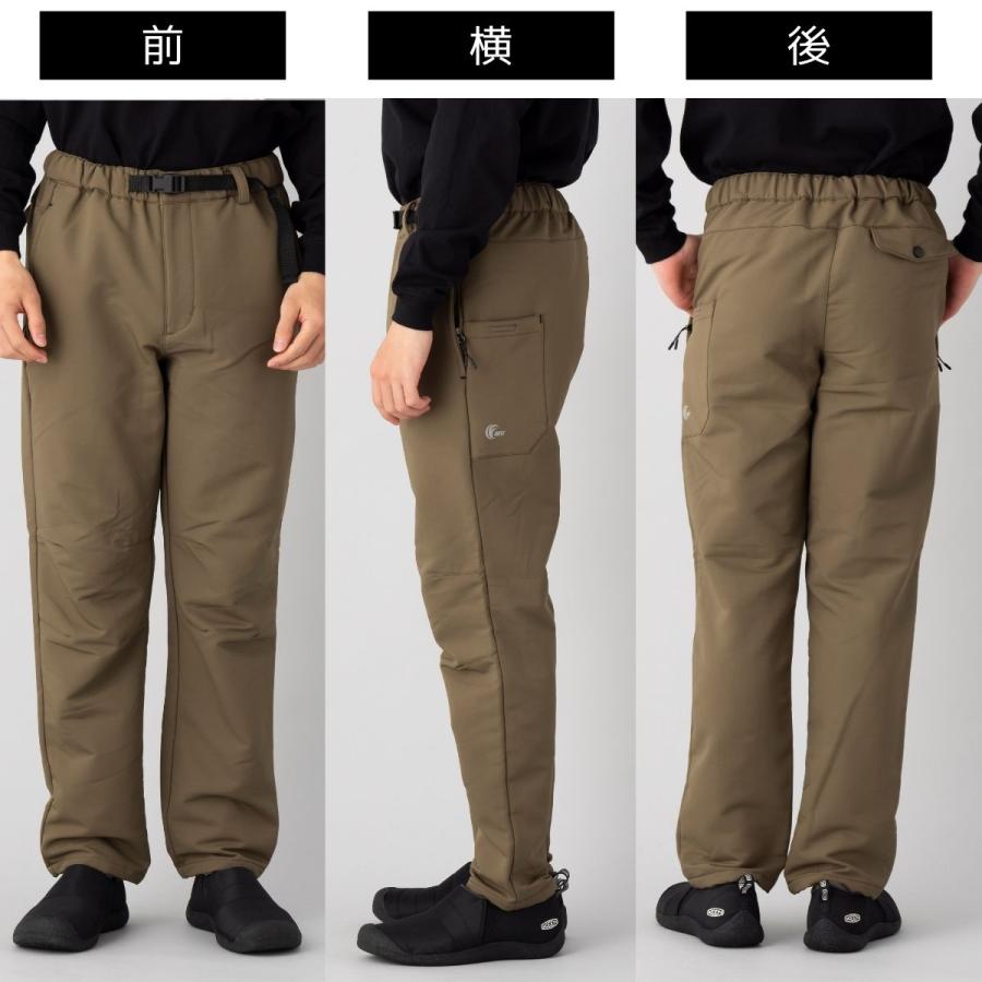 INFIT（インフィット） 裏起毛ロングパンツ メンズ 秋 冬 裏起毛 撥水