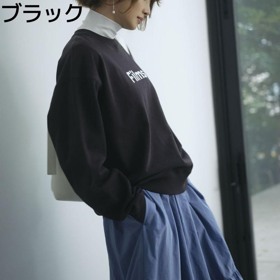emmi エミ emmi emmi atelier ロゴスウェット トレーナー トップス 