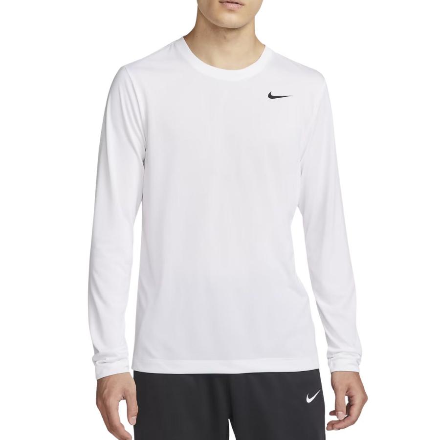 Nike ドライフィットホワイト NIKE（ナイキ） NIKE Dri-FIT レジェンド ロングスリーブ フィットネス