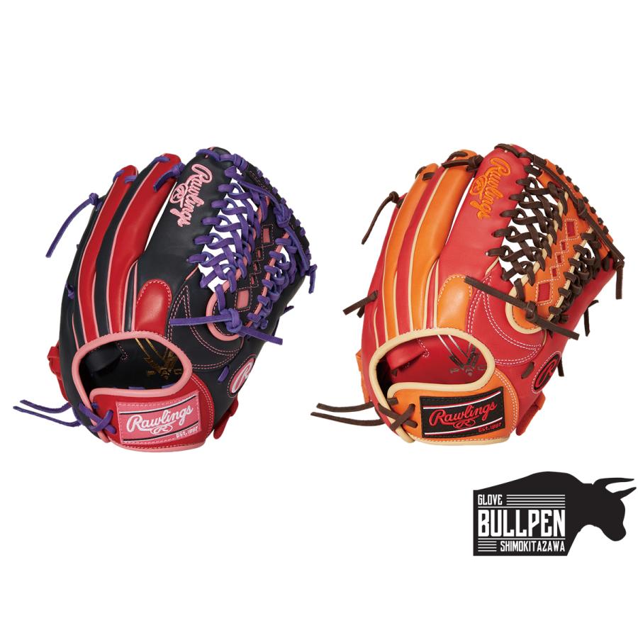 つやあり ローリングス ソフト HOH DP COLORS／ソフトボール用グラブ