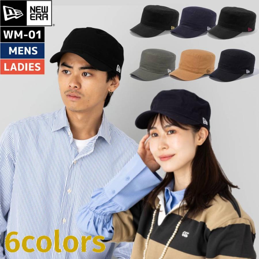 NEW ERA / キャップ/--/コットン/KHK/無地/メンズ/WM-01// NEW ERA（ニューエラ） NEW ERA WM-01 ダックコットン ワークキャップ