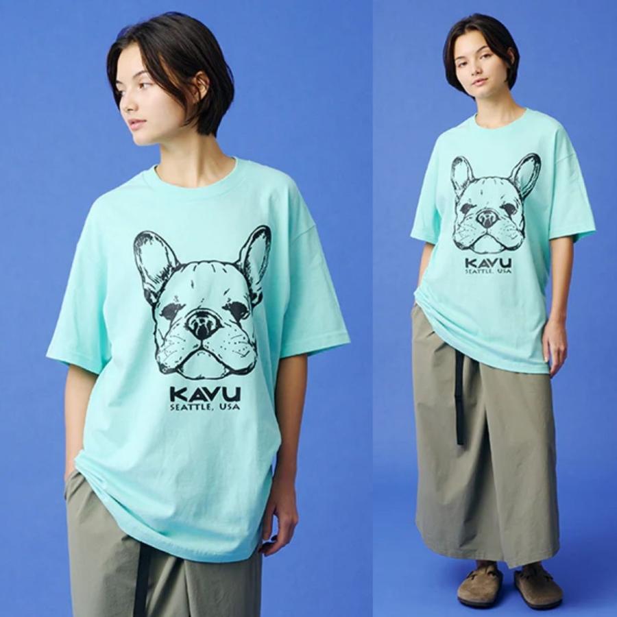 KAVU（カブー） KAVU 22 Dog Tee 22ドッグ Tシャツ メンズ コットン