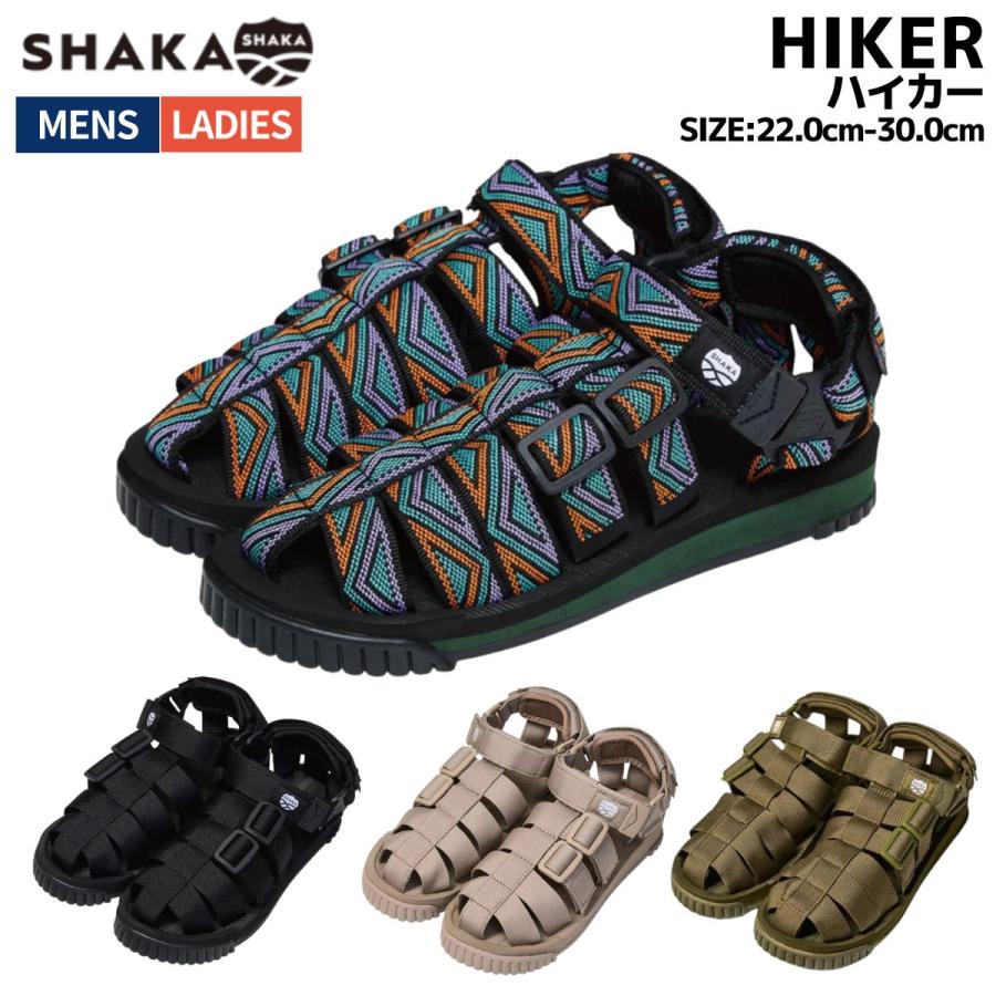 SHAKA（シャカ） スポーツ サンダル HIKER メンズ レディース 厚底