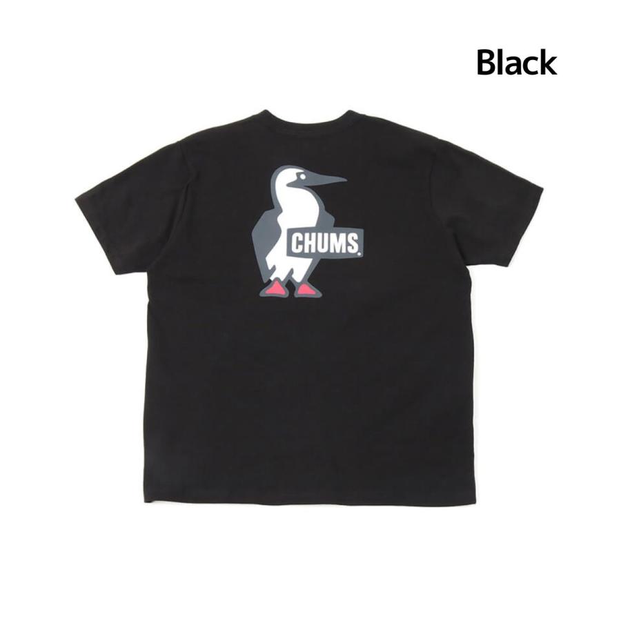 チャムス CHUMS Booby Logo T-Shirt ブービーロゴTシャツ メンズ レディース ユニセックス 春 夏 綿100% カジュアル アウトドア 半袖 シャツ CH01-2279｜mario｜02