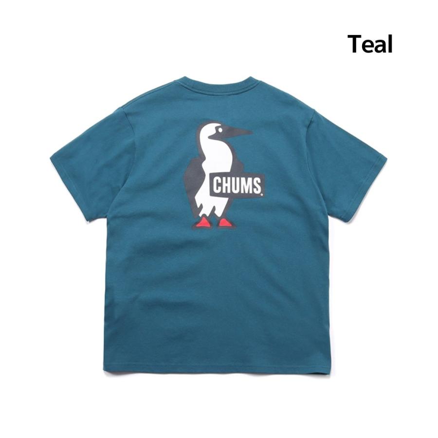 チャムス CHUMS Booby Logo T-Shirt ブービーロゴTシャツ メンズ レディース ユニセックス 春 夏 綿100% カジュアル アウトドア 半袖 シャツ CH01-2279｜mario｜08
