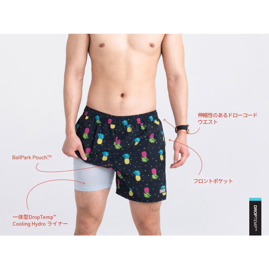 SAXX（サックス） GO COASTAL 2N1 VOLLEY SHORT 5インチ ゴー