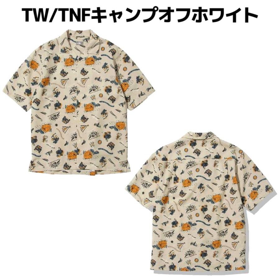 ノースフェイス THE NORTH FACE S/S Aloha Vent Shirt ショートスリーブアロハベントシャツ メンズ 春 夏 カジュアル  シャツ アロハ NR22330 BG BZ TV TW RB RL