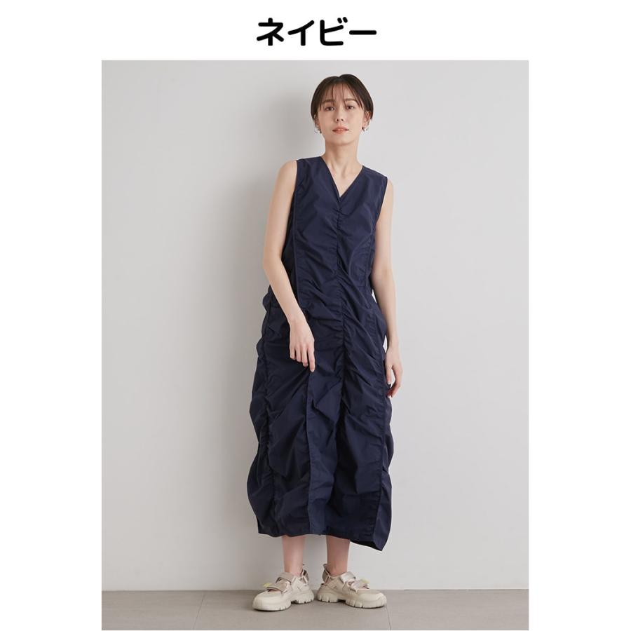エミ emmi emmi atelier オニベジギャザーワンピース レディース  