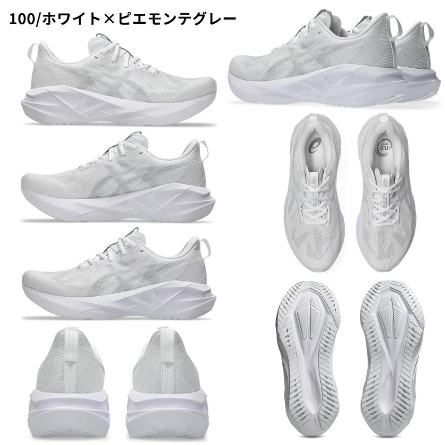 新品　ASICS NOVABLAST 5ランニングシューズ ホワイト　27cm ASICS アシックス NOVABLAST 5 ノヴァブラスト5 1011B974 メンズ